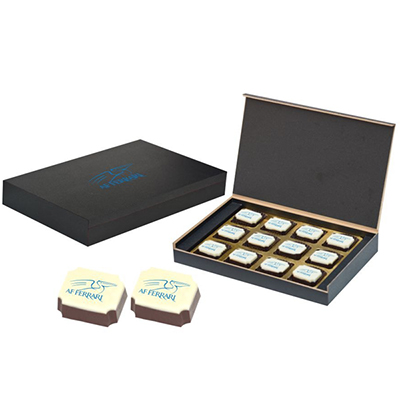 "Personalised chocolate Box (12pcs) - code PC06 - Click here to View more details about this Product